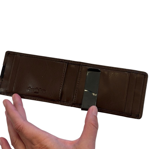 Goodfellow & Co. Mens Trifold Faux Leather Wallet Brown NWOT - Picture 3 of 6